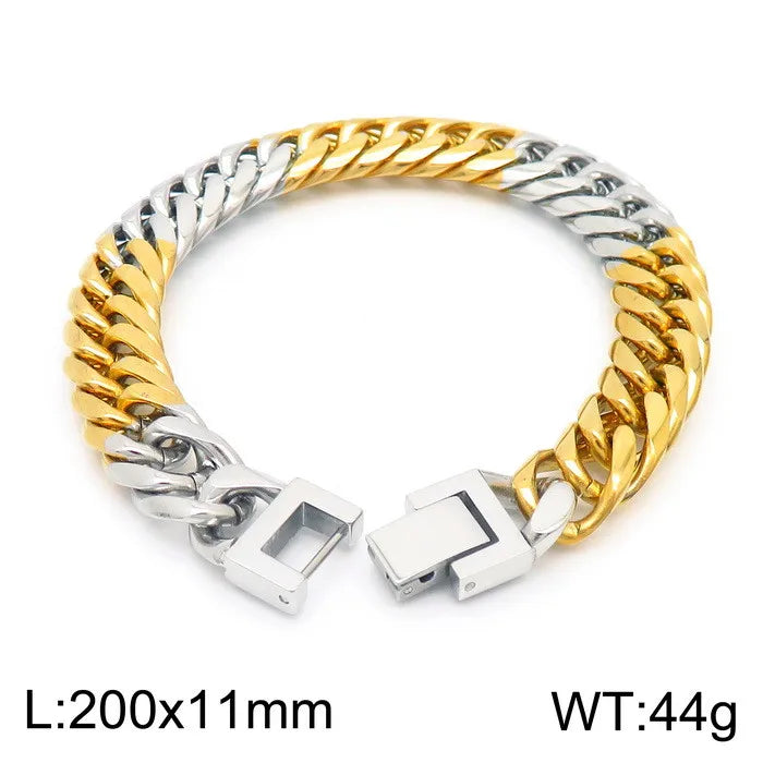 Gold Bracelet with Jewelry Buckle #1