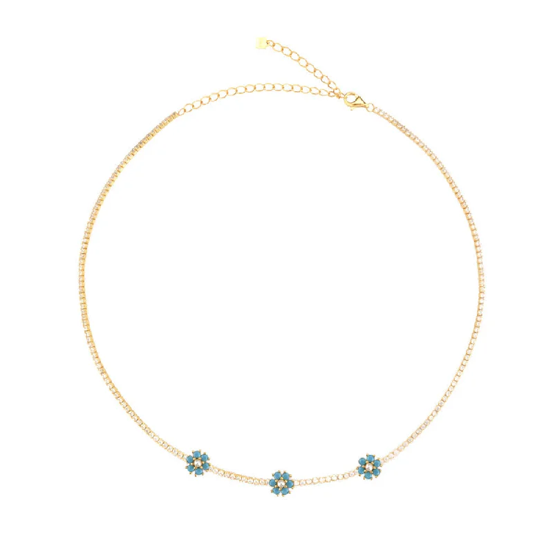 18K Gold [Blue]