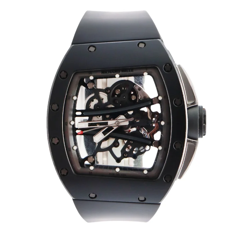 Best Flashy Watches-Richard Mille RM61-01 42mm Skeleton Dial Watch Ref# RM61-01