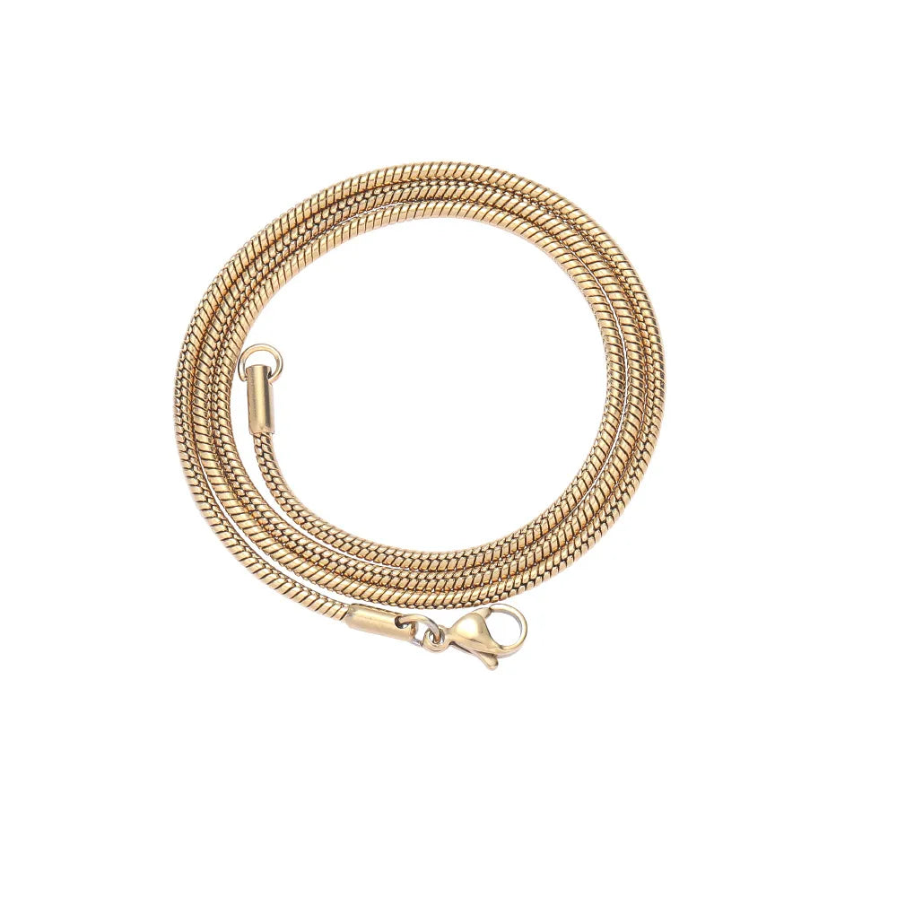 Snake Chain Gold 16Inch (40cm)