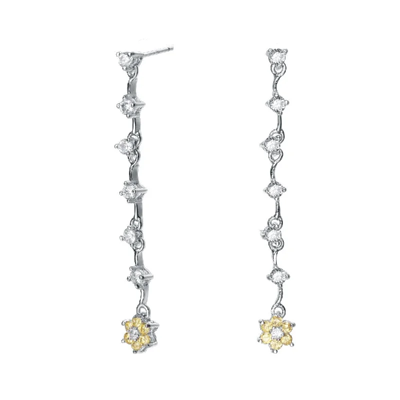 Earrings Shine Guide-Lierre Flower Line Last Pair Earrings