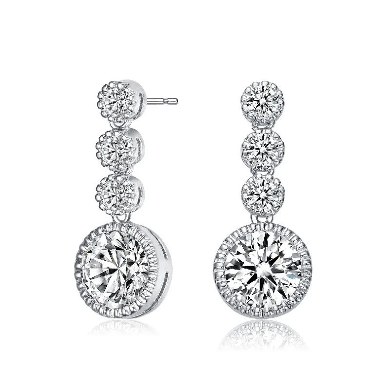 Earrings For Broad Taste-Marie Triple Circle Earrings