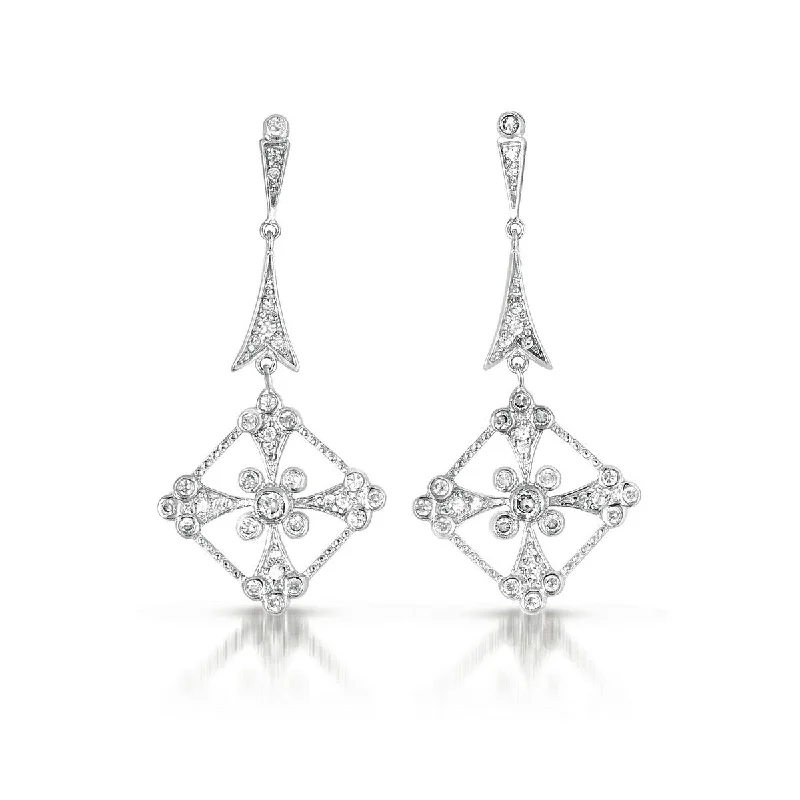 Earrings For Big Shine-Palais Carrée Dangling Last Pair Earrings