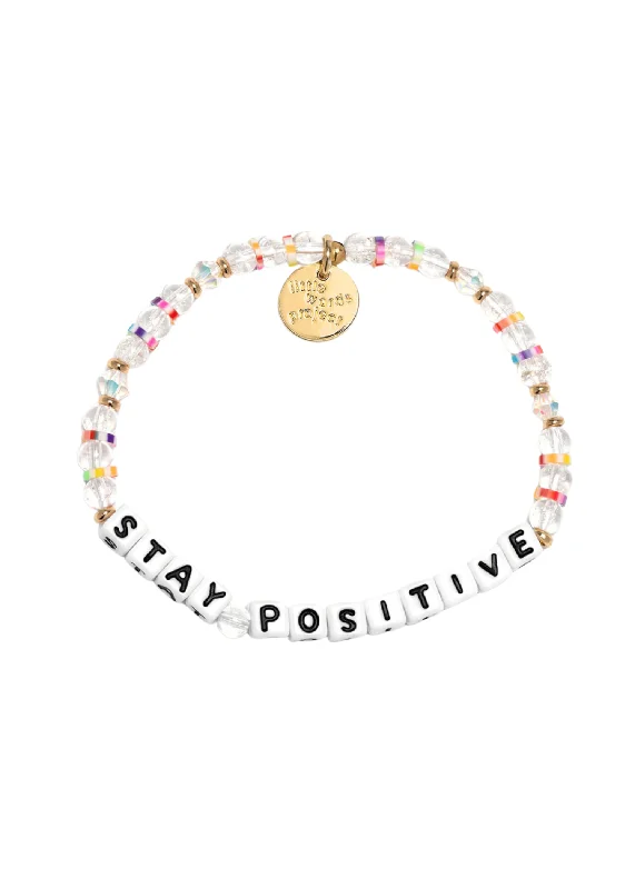 Best Made Bracelets-LITTLE WORDS BRACELET - STAY POSITIVE