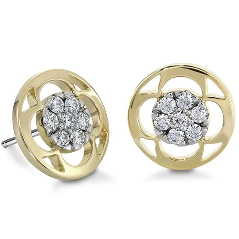 Earrings Glow Reviews-Hearts On Fire Copley Pave Stud Earrings