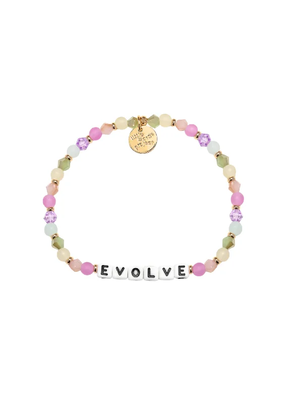 Bracelets For Bold Fashion-LITTLE WORDS BRACELET - EVOLVE