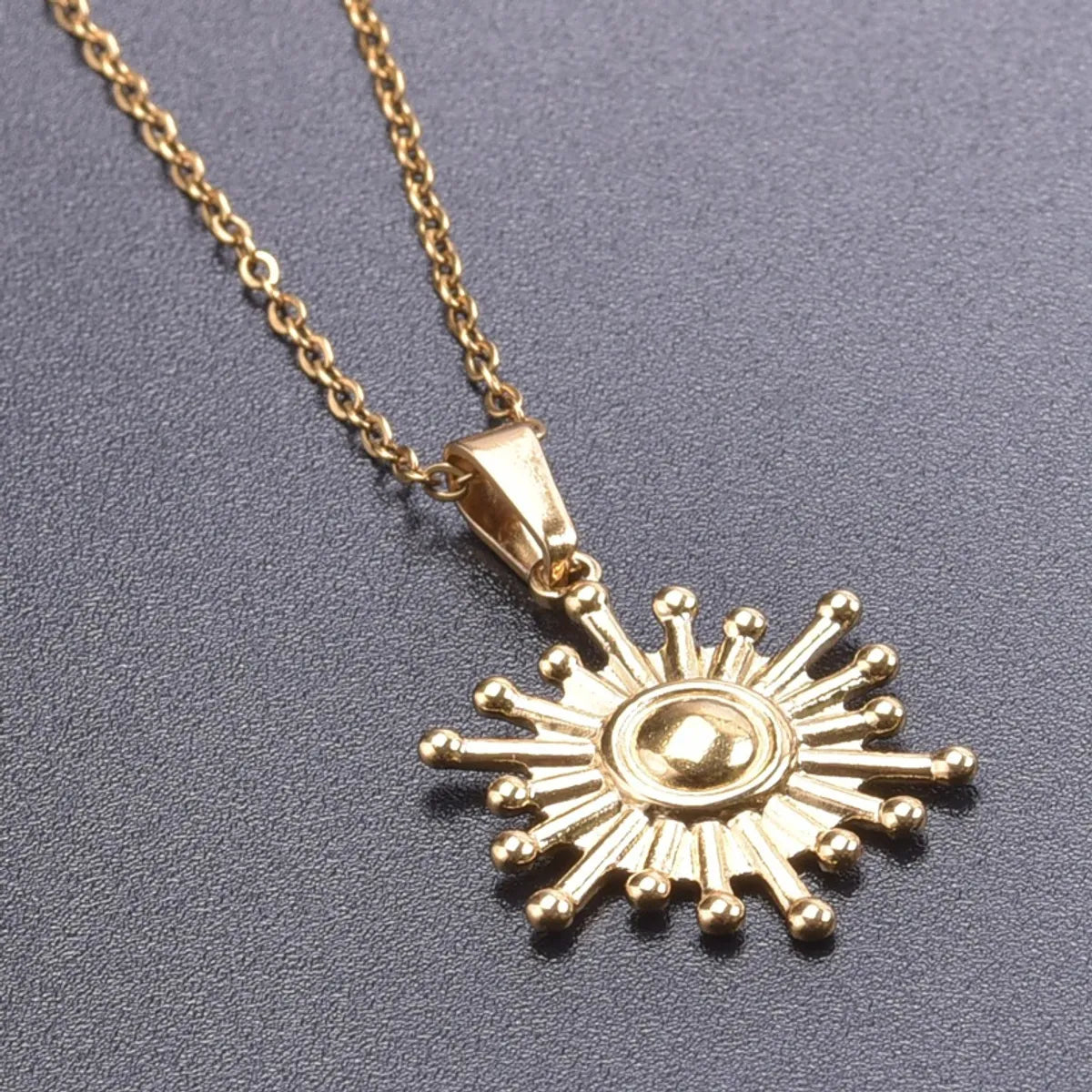 Gold Pendant Necklace