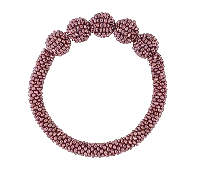 Bracelets Size Options-Roll-On® Globe <br> Mulberry