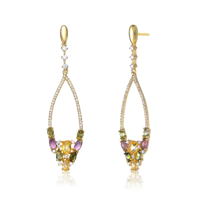 Earrings Spark Rating-Palette Amande Golden Earrings