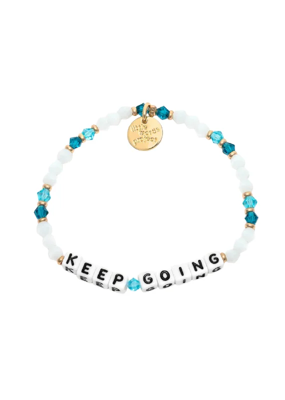 Long Wear Bracelets-LITTLE WORDS BRACELET - KEEP GOING