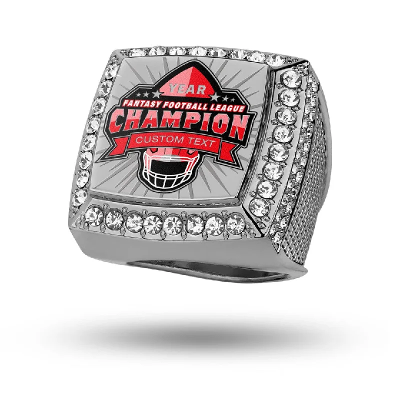 Rings For Crew Style-Custom Fantasy Football Championship Ring