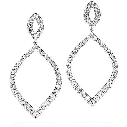 Earrings For Timeless Taste-Hearts On Fire Provocative Diamond Drop Earrings