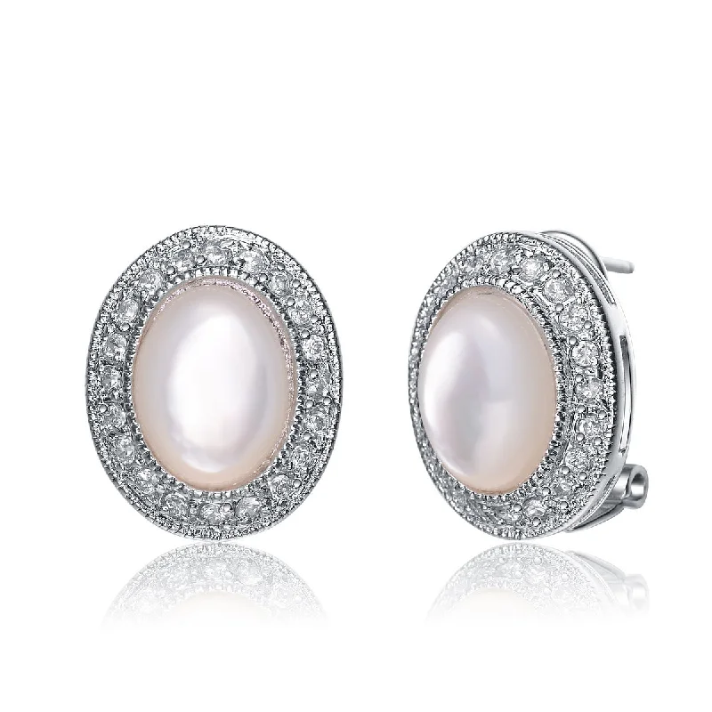 Bespoke Earrings Creations-Louise Pink Opal Earrings