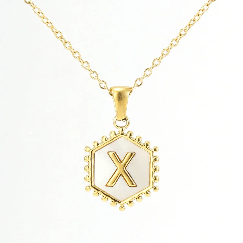 Letter X [Including Chain]]