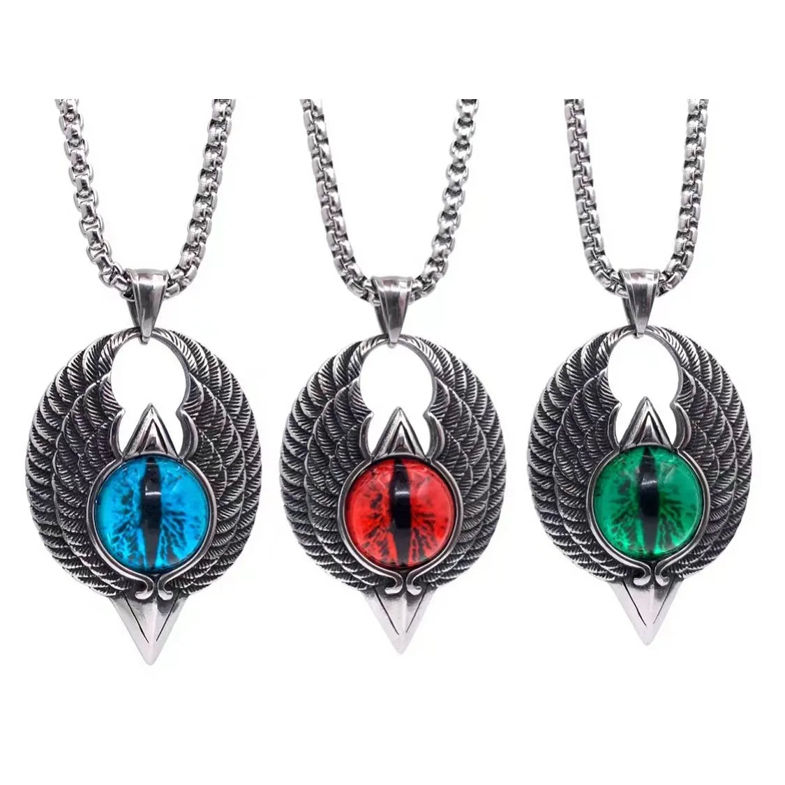 Soft Necklaces For Jobs-Hip-Hop Retro Color Block 304 Stainless Steel Men'S Pendant Necklace