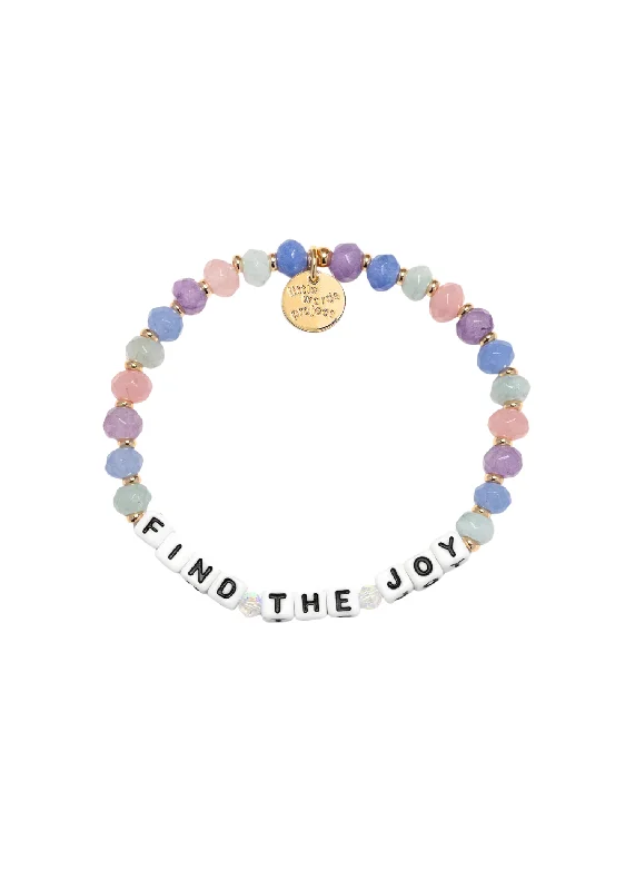 Best Bracelets For Everyday-LITTLE WORDS BRACELET - FIND THE JOY