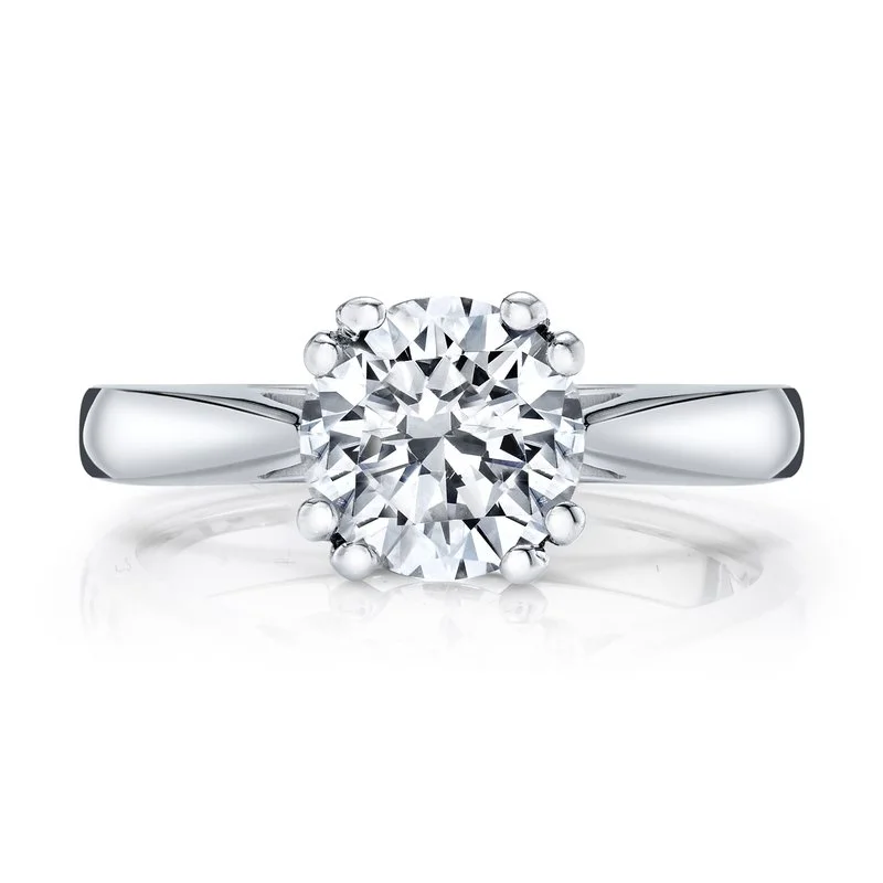 Bright Rings For Pop-Solitaire Ring Setting