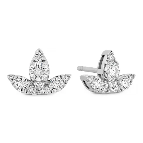 Earrings For Baby Girls-Hearts On Fire Aerial Triple Diamond Stud Earrings