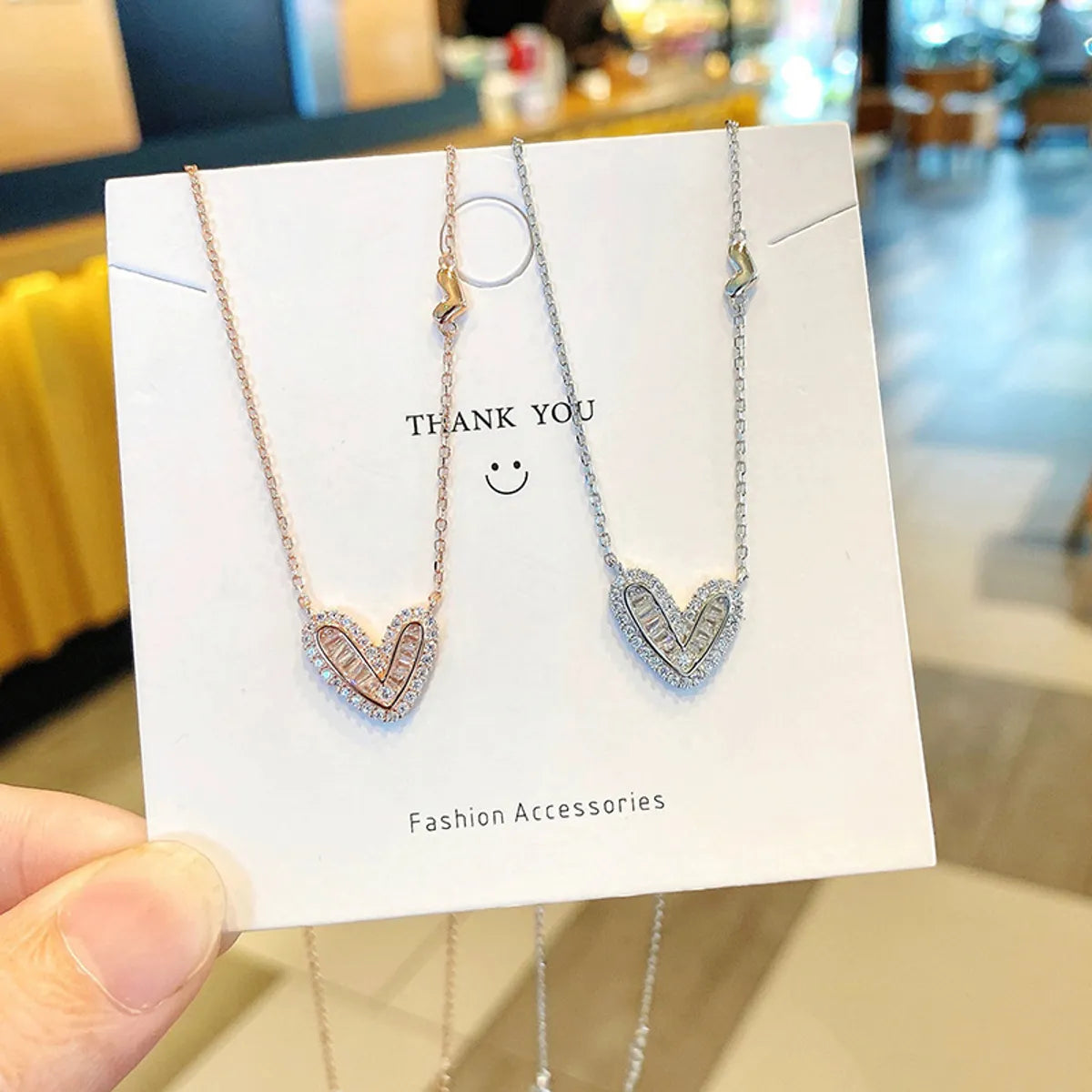 Necklaces For Jacket Wear-Romantic Heart Necklace Female 925 Loving Heart In Sterling Silver Clavicle Chain Dopamine Light Luxury Minority Gift For Girlfriend Qixi