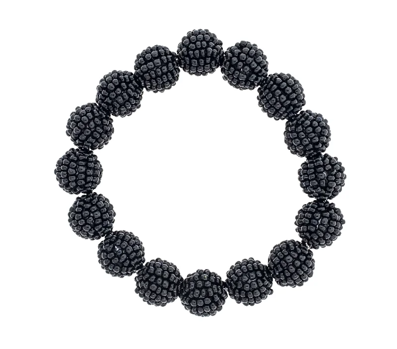 Tiny Bracelets For Simplicity-Classic Globe <br> Black