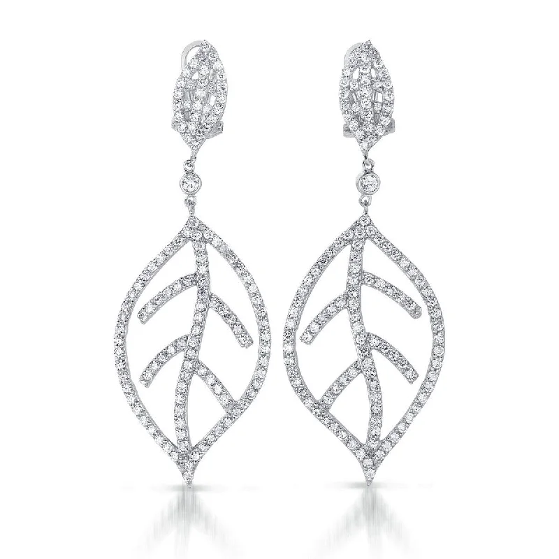 Low Price Earrings-Lierre Leaf Drop Last Pair Earrings