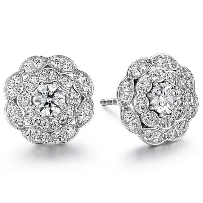 Earrings Match Tips-Hearts On Fire Double Halo Diamond Stud Earrings